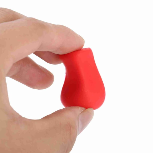 Herramienta De Ayuda Para Escritura De Bolígrafo, Portalápices De Silicona Ergonómico, 10 Uds.