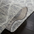 thumbnail image 5 of SAFAVIEH Metro Jenny Diamond Runner Rug, Grey/Ivory, 2'3" x 12', 5 of 11