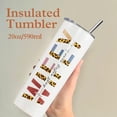 thumbnail image 2 of Wifey Tumbler, Best Wifey Ever , 20 oz Wifey Stainless Steel Insulated Tumbler, To My Wife Coffee Mug, Wife Birthday Gifts from Husband, 2 of 5