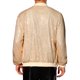 thumbnail image 3 of Chaqueta Varsity con lentejuelas INSPIRE CHIC para hombres, chaqueta bomber brillante y dorada para fiestas de disco de los 70, talla XL, 3 of 4