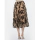thumbnail image 2 of Falda midi flores negras AMAD Casual para mujer Talla M, 2 of 5