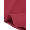 thumbnail image 5 of INSPIRE CHIC Women's V Neck Work Casual Cap Sleeve Blouse Top, 5 of 5