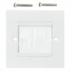 thumbnail image 1 of Placa de pared, cepillo de prevención de polvo, cepillo para cables, cepillo para toma de corriente, placa de pared adaptada para la perfección, 1 of 8