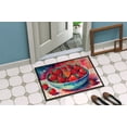 thumbnail image 4 of Carolines Treasures DAC1863MAT 18 x 27 in. Unisex Colorful Strawberries Doormat, 4 of 5