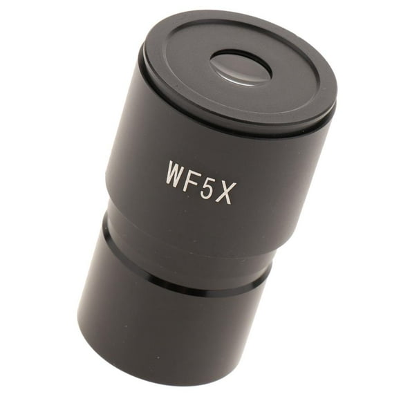 1 Ocular óptico de Campo Amplio WF5X para Microscopios Biológicos de 30 Mm jinwen Ocular de microscopio 5X
