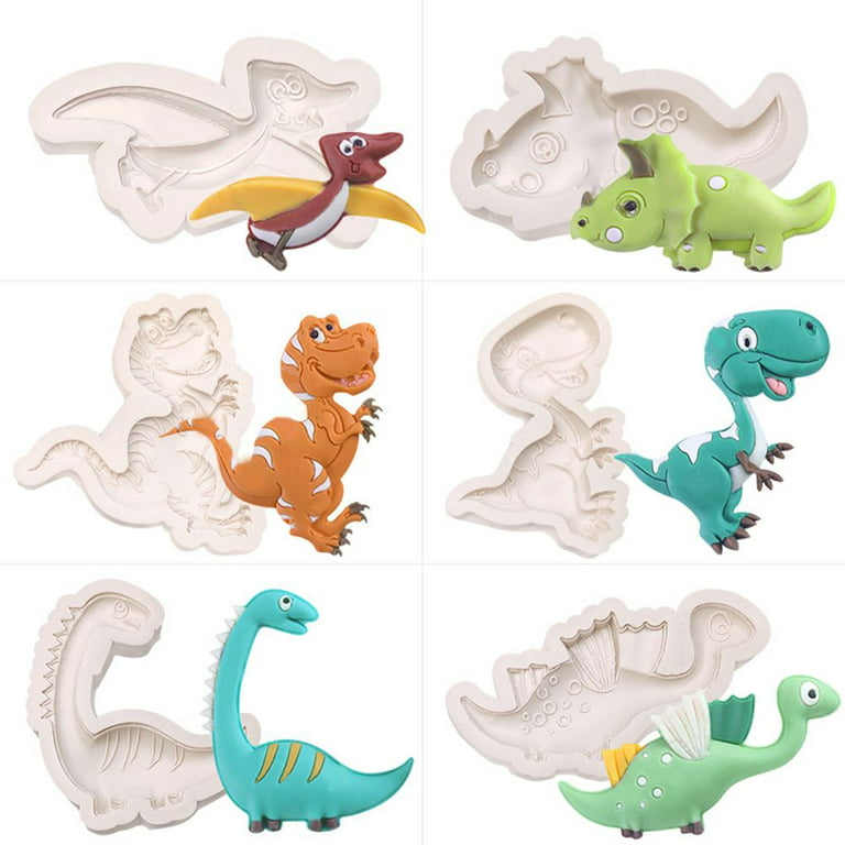 Toyfunny Easter Dinosaur Silicone Cake Tool Holiday Baking Supplies  Chocolate Tool 