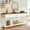 White/Brown, variant on Tribesigns 70.8" Console Table with 3 Drawers, Farmhouse Entryway Table with Storage Shelf for Entryway, Hallway (White/Brown)