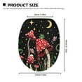 thumbnail image 5 of ZIATUBLE Mushroom Butterfly Toilet Lid Seat Cover Galaxy Toilet Lid Covers for Bathroom Decoraction Dust Resistant Toilet Seat Cover Protector Universal Toilet Cover Seat Lid, 5 of 6