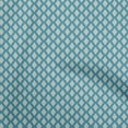 thumbnail image 1 of oneOone Cotton Cambric Medium Blue Fabric Geometric Sewing Fabric By The Yard Printed Diy Clothing Sewing Supplies 56 Inch Wide, 1 of 5