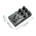 thumbnail image 5 of M-VAVE Electric Effects Pedals, Distortion Guitar Pedal for Heavy Metal, 3-Section EQ Adjuster, Portable British Pedal for Speaker Mixer Headphones Sound Card, 5 of 6
