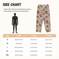 thumbnail image 4 of Picia Cartoon Avocados Womens Soft Woven Cotton Elastic Waistband Sleep Pajama Pant Lounge Sleep Pant With Pockets And Drawstring-Large, 4 of 9