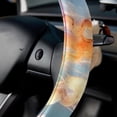 thumbnail image 5 of Jellyfish 14.5 Inch Printing PVC Leather Car Wheel Cover Auto Accessories Steering Wheel Cover Steering Wheel Covers, 5 of 6