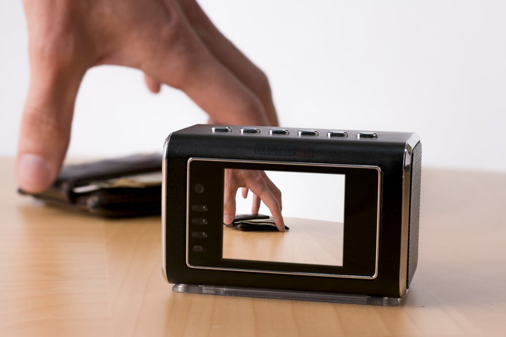 Multi function clock spy camera driver treasurefer