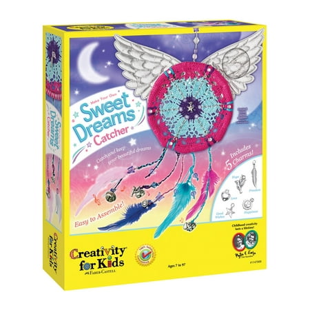Child Sweet - Make Your Own Sweet Dreams Catcher - Craft Kit by Creativity For Kids (1147)