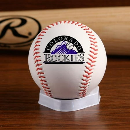- Colorado Rockies ''The Original'' Team Logo Collectible Baseball - No Size