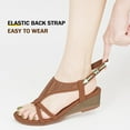 thumbnail image 5 of Ablanczoom Wedge Sandals for Women Shoes: Comfortable Open Toe Platform Women Sandals, 5 of 6