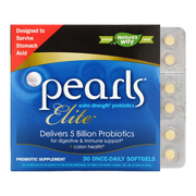 Nature's Way, Pearls Elite, Extra Strength Probiotics, 30 Once-Daily Softgels