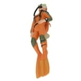 thumbnail image 4 of Decoration Fish Tank Diver Ornament Floating Simulation Swimming Posture Frogman Aquarium Landscaping Decoration, 4 of 7