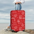 thumbnail image 7 of Rateoe Hohoho1 Printed Luggage Cover, Suitcase Protector Fits 18-32 Inch Luggage-Small, 7 of 7