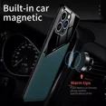 thumbnail image 4 of Sjk Funda Para iPhone 16 Pro Max Plus Cuero Magnético+mica, 4 of 8