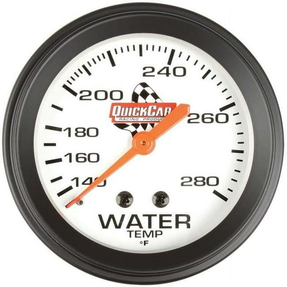 Quickcar Racing Products Water Temp. Gauge 2-5/8in
