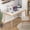 White, variant on KULAGAGA Writing Desk with Drawers, Modern PC Laptop Computer Table for Home Office,47.2"x21.7",Walnut