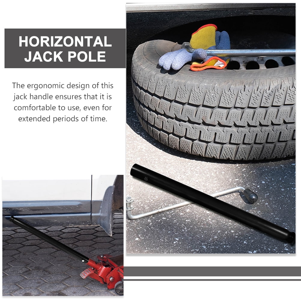 2 Pcs Axle Stands Jack Bar Toolkit Addition Handle Comfortable