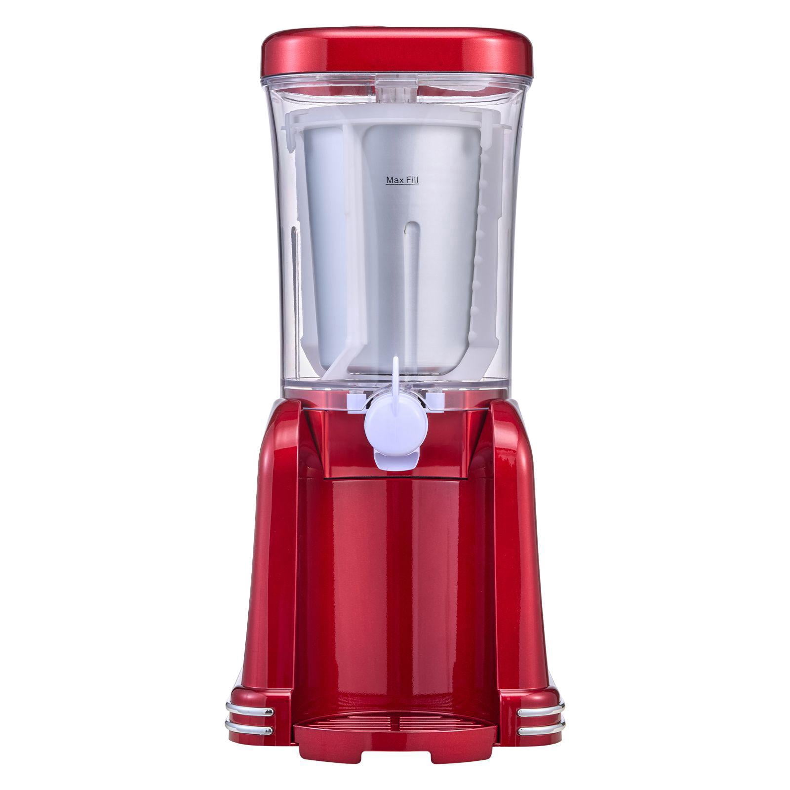Home Use 32oz Slushy Machine Margarita Smoothie Maker Frozen Drink DIY Kids Party Red