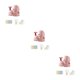 thumbnail image 2 of Ounissouiy Ligero Air-Rocket Launch Outdoor Toy Soaring Rocket Saucer Foot Launcher Luminous Kid Sport Toys para Pink Type1 NO1, 2 of 6