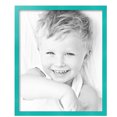 thumbnail image 2 of ArtToFrames 19" x 23" Aqua Picture Frame, 19x23 inch Green Wood Poster Frame (WOM-5186),  Pack, 2 of 7