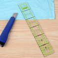 thumbnail image 4 of Regla de doble color Pies de patchwork Sastre Yardstick Quilting DIY Herramienta de costura Ehuebsd Libre de BPA, 4 of 4