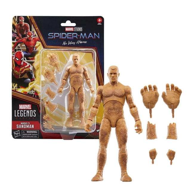 Figura de Acción Marvel Legends Hasbro Sandman de Spider-Man: Sin Camino a Casa 6 Pulgadas