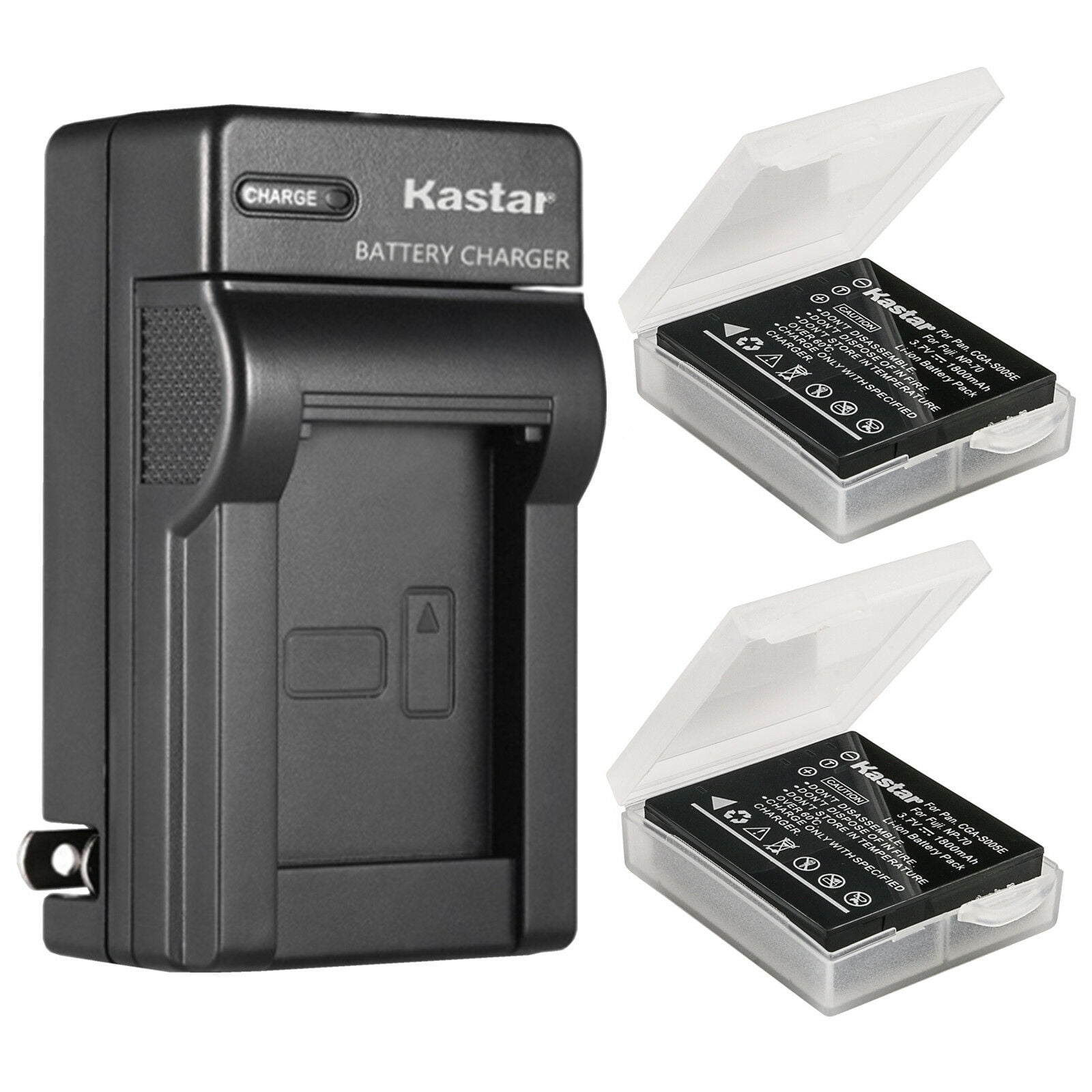 Kastar 2-Pack LB080 Battery and AC Wall Charger Replacement for Kodak LB-080 Battery Kodak PIXPRO SP1 PIXPRO SP1 HD PIXPRO SP360 PIXPRO SP360 4K PlaySport Zx5 SP1-YL3 PIXPRO ORBIT360 4K Camera
