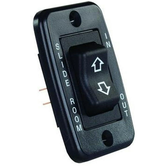 JR Products 12355 RV Slide Out Switch Mom-On/Off/Mom-On 5 Pin