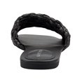 thumbnail image 3 of Marc Fisher Womens Moral Faux Leather Woven Slide Sandals, 3 of 3