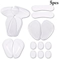 thumbnail image 2 of Heel Cushion Pads Set Clear High Heel Pads Gel Heel Grips Arch Cushions Inserts, 2 of 10