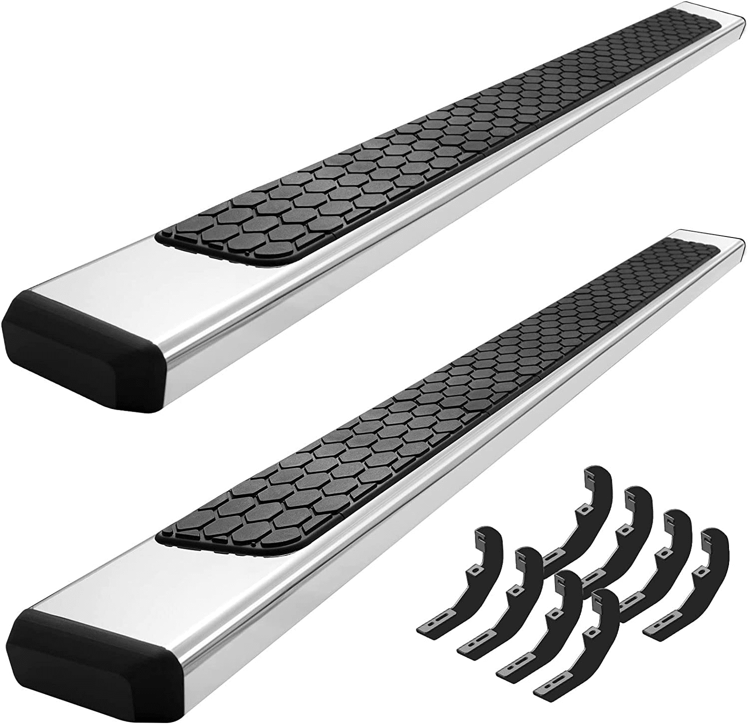 COMNOVA AUTOPART D6 Running Boards for 20192023 Chevy Silverado/Gmc Sierra 1500 & 20202023