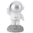 thumbnail image 2 of Non-toxic Smoothly Lines Astronaut Figure, Spaceman Statue, for Home Office, 2 of 7