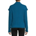thumbnail image 4 of Time and True Women's Mock Neck Sweater, 4 of 5