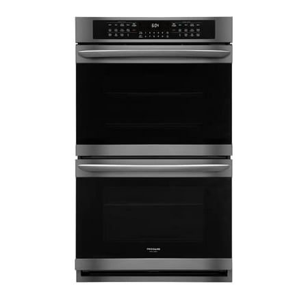 Frigidaire FGET3066UD Gallery Series 30 Inch Electric Double Wall Oven Black Stainless (The Best Double Wall Ovens)