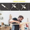 thumbnail image 4 of Drywall Anchor kit, Self-Drilling Hollow Wall Anchors for Gypsum Board Installation, Anti-Rotation Design Ensures Secure Mounting on Various Surfaces, Hardware Fastener, 4 of 6