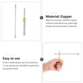 thumbnail image 2 of CIMAXIC 1 Set Copper Dowsing Rod Water Divining Rod Portable Feng Shui Probe Tool,8.27"X6.69"X0.39", 2 of 4