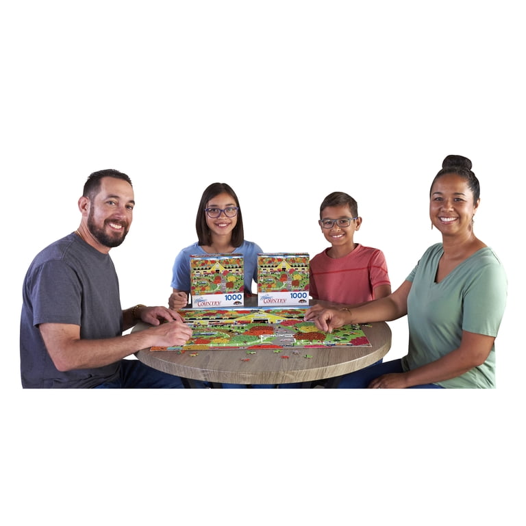 Cra-Z-Art Home Country 1000 piece Jigsaw Puzzle - Horse Lovers