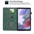 thumbnail image 2 of GSFY Case for Galaxy Tab A7 Lite 8.7 inch 2021, Premium PU Leather Wallet Folding Stand Protective Shell with Stylus Holder for Samsung Galaxy Tab A7 Lite 8.7 (Model SM-T220/T225/T227), Green, 2 of 7