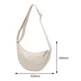 thumbnail image 3 of Bolsos Cruzados Simples Mujer Bolsas Bolas Masa Portátiles para El (Beige), 3 of 8