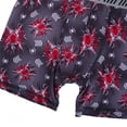 thumbnail image 4 of Pack múltiple de calzoncillos deportivos tipo bóxer Spiderman para niños de 4 a 12 años, paquete de 7, 4 of 6