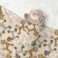 thumbnail image 2 of Naloa Cartoon Poodle Dog Dog Blanket, 3 Sizes Cat Blanket for Indoor Cats Large Medium Small Dog Gifts-Medium, 2 of 8