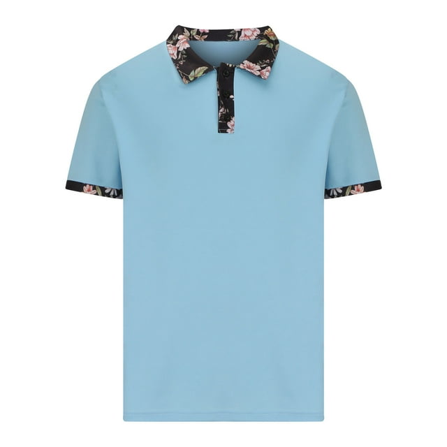 Shirts for Men, Mens Lapel Button Striped Loose Casual Shirt