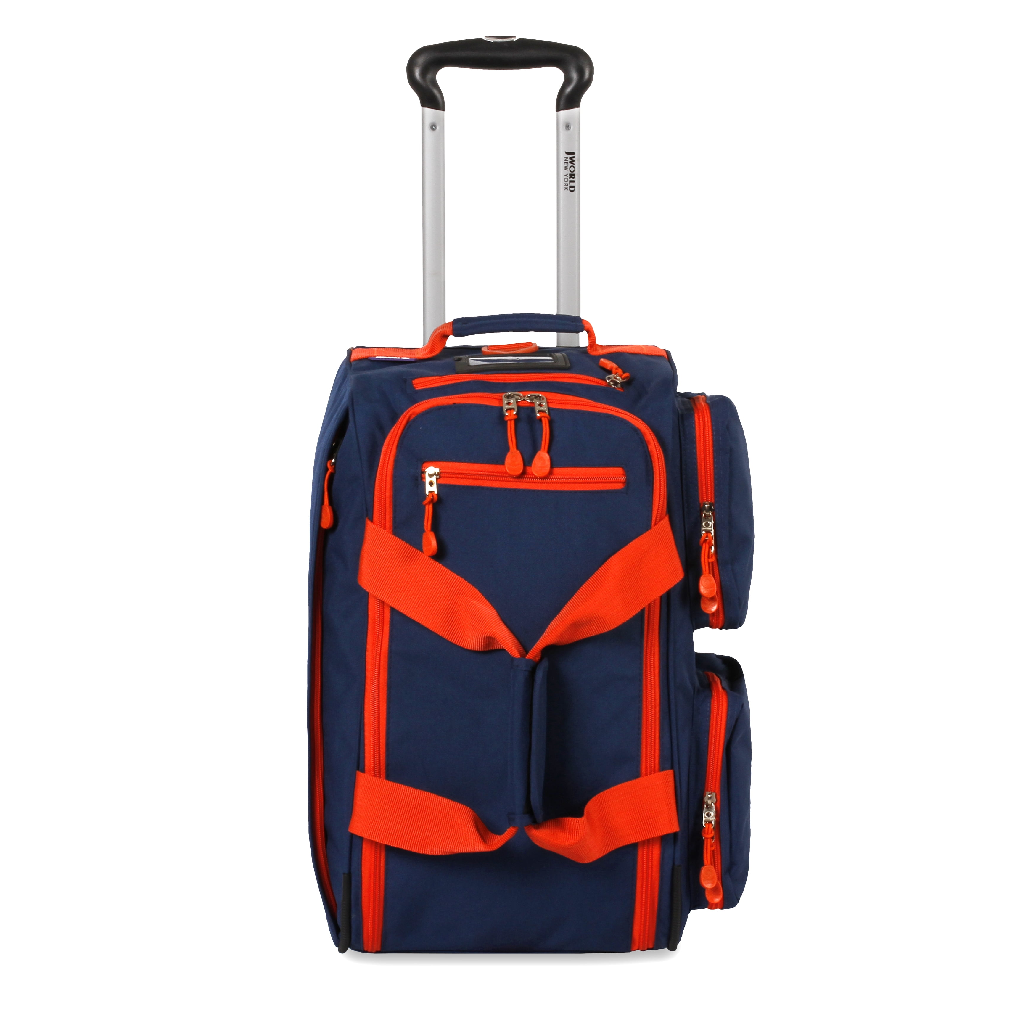 J World Duane Rolling Duffle Bag, Navy