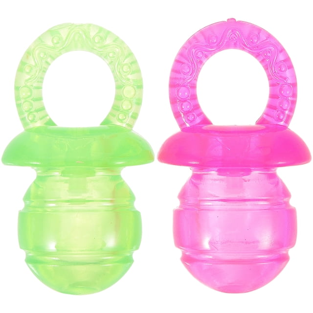 2 uds mordedor para mascotas, juguete masticable, juguete de dentición colorido, juguete interactivo, herramienta de dentición para perros